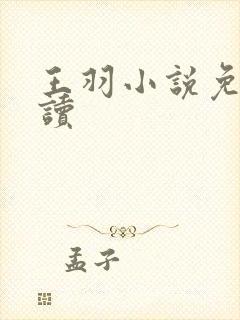 王羽小说免费阅读