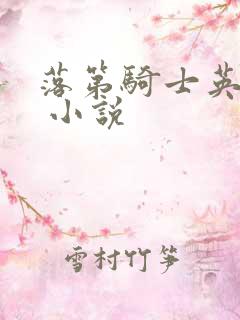 落第骑士英雄谭 小说