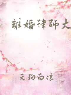 离婚律师大结局