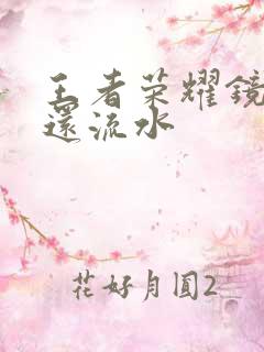 王者荣耀镜被捅还流水