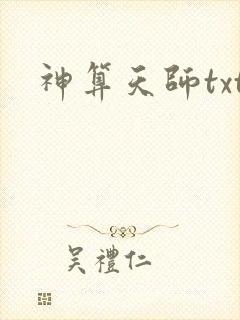 神算天师txt