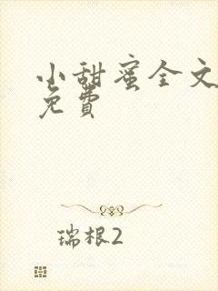 小甜蜜全文阅读免费