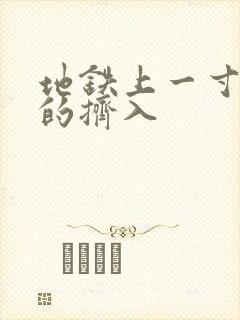 地铁上一寸一寸的挤入