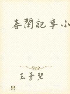 春闺记事小说