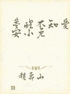 梦醒不知爱欢凉安小免