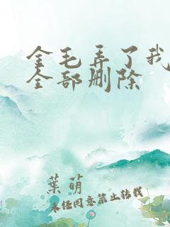 金毛弄了我三次全部删除