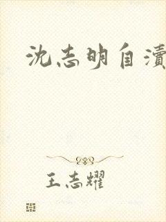 沈志明自渎事件