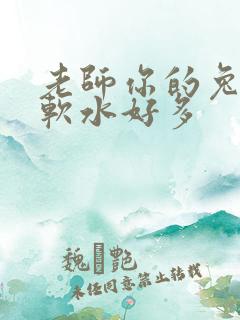 老师你的兔子好软水好多