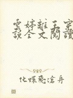 云婷离王穿越小说全文阅读