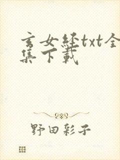 玄女经txt全集下载