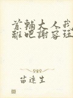 首辅大人我们和离吧谢容珏