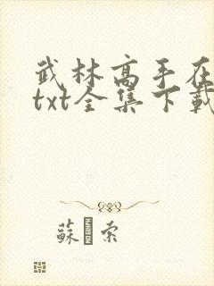 武林高手在校园txt全集下载
