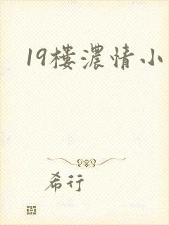 19楼浓情小说