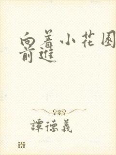 向着小花园深处前进