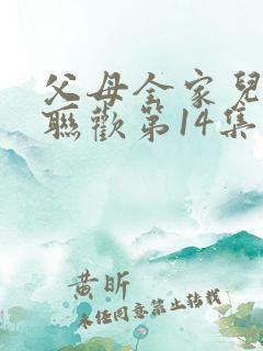 父母全家儿女大联欢第14集