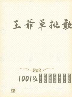 王爷单挑敢不敢