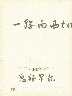 一路向西txt