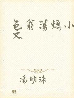 色翁荡熄小说全文