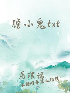 胆小鬼txt