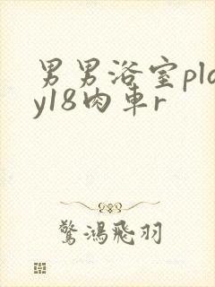 男男浴室play18肉车r