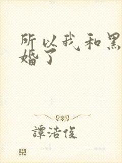 所以我和黑粉结婚了