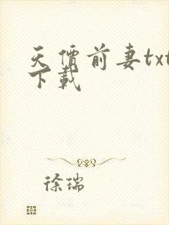 天价前妻txt下载