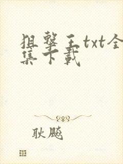 狙击王txt全集下载