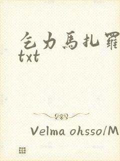 乞力马扎罗的雪txt