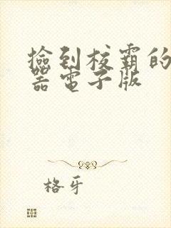 捡到校霸的遥控器电子版