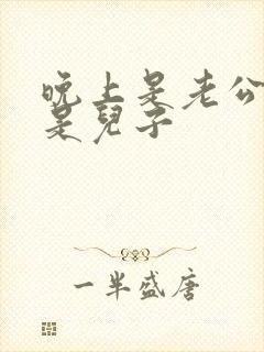 晚上是老公白天是儿子