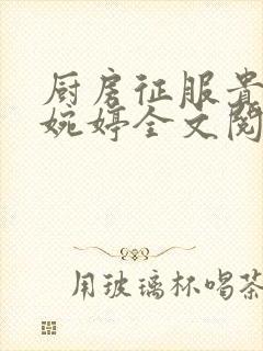 厨房征服贵妇秦婉婷全文阅读