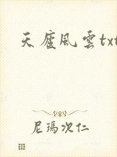 天庐风云txt