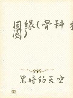 因缘(骨科 校园)