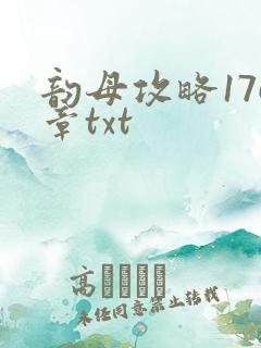 韵母攻略176章txt