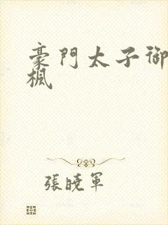 豪门太子御母秦枫