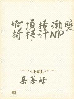 啊顶撞潮双H龙椅榨汁NP