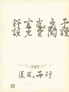 舒宜岚卓予淮小说免费阅读全文