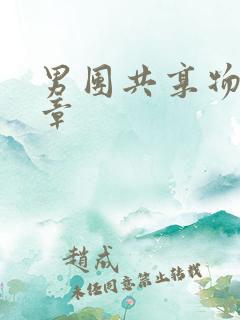 男团共享物第一章