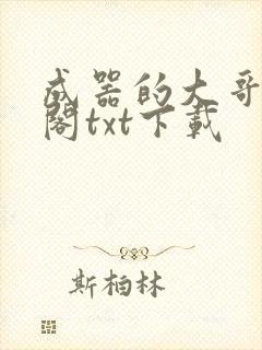 成器的大哥笔趣阁txt下载