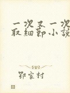 一次又一次的索取细节小说