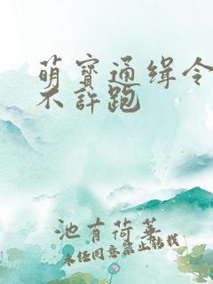 萌宝通缉令妈味不许跑