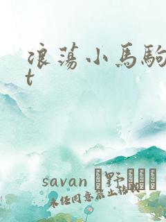 浪荡小马驹txt
