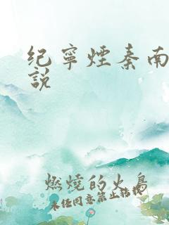 纪宁烟秦南御小说