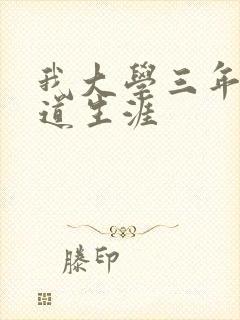 我大学三年的黑道生涯