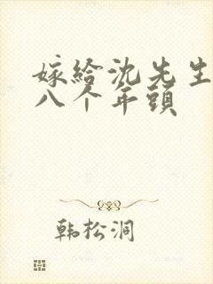 嫁给沈先生的第八个年头