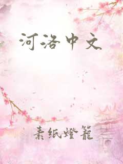 河洛中文