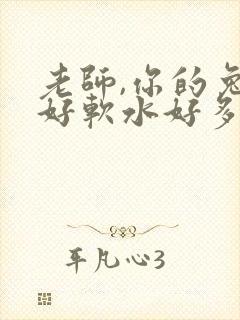 老师,你的兔子好软水好多