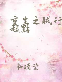 重生之贼行天下起点