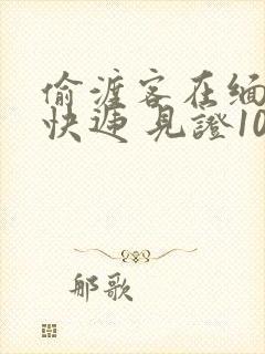 偷渡客在缅北送快递 见证100种逃亡