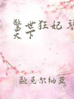 惊世狂妃 琴战天下